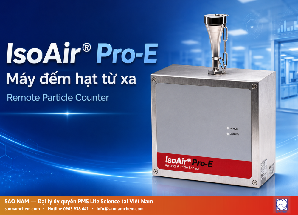Máy đếm hạt từ xa IsoAir® Pro-E 